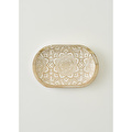 Bella Maison Aldo Mango Ağacı Dekoratif Tabak Naturel (30x3,5x20 Cm) Naturel