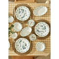 Bella Maison Ocaliptus Stoneware 26 Parça 6 Kişilik Kahvaltı Takımı Yeşil Yeşil