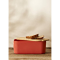 Bella Maison Breed 2in1 Kesme Tahtalı Ekmek Kutusu Somon (33x18,5x12 Cm) Somon