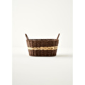 Bella Maison Neroa Kulplu Sepet Naturel (29x24x20 Cm) Naturel