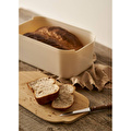 Bella Maison Breed 2in1 Kesme Tahtalı Ekmek Kutusu Krem (33x18,5x12 Cm) Krem