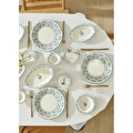 Bella Maison Liana Stoneware 26 Parça 6 Kişilik Kahvaltı Takımı Mavi Mavi
