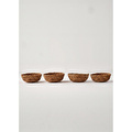 Bella Maison Carmen 4'lü Hasır Sepet Naturel (15x4 Cm)