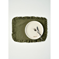 Bella Maison %100 Pamuk Elegance Amerikan Servis Haki (35x45 Cm) Haki