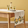 Bella Maison Lemoncello Pamuklu Runner Sarı (50x150 Cm) Sarı