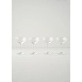 Bella Maison Columba Kristal 4'lü Cup Naturel (220 Cc)