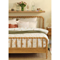 Bella Maison %100 Pamuk Saten Leora King Size Nevresim Seti Somon (240x220 Cm) Somon