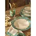 Bella Maison Van Gogh Almond Blossom Porselen Salata Kasesi Turkuaz (29 Cm) Mavi