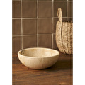 Bella Maison Ephesus Traverten Dekoratif Kase Naturel (20x7 Cm) Naturel