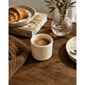 Beige & Stone Krem Seramik Kupa 175 Ml Minimal Kahve Kupası Çay Fincanı Espresso Ve Türk Kahvesi Bardağı