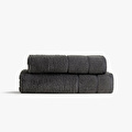 Green Black Eliza 2'li Havlu Seti Antrasit