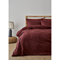 Bella Maison Premium Tencel King Size Saten Nevresim Seti Bordo (240x220 Cm) Bordo