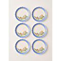 Bella Maison Bianca New Bone 6'lı Pasta Tabağı Seti (20 Cm)