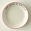 Bella Maison Line Porselen Büyük Sunum Kasesi Kırmızı (15 Cm)