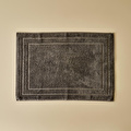 Bella Maison %100 Pamuk Premium Dorita Ayak Havlusu Koyu Gri (50x70 Cm) Koyu Gri