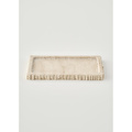 Bella Maison Ephesus Traverten Dekoratif Tabak Naturel (14x27 Cm) Naturel
