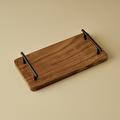 Bella Maison Eliffe Dekoratif Tepsi Naturel (30x15x5 Cm) Naturel