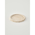 Bella Maison Ephesus Traverten Dekoratif Tabak Naturel (21x4 Cm) Naturel