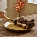 Bella Maison Serra Dekoratif Tabak Gold (40 Cm) Gold