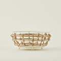 Bella Maison Dawn Yuvarlak Sepet Naturel (27x12 Cm) Naturel