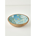 Bella Maison Van Gogh Almond Blossom Mango Sunum Kasesi Turkuaz (30x8 Cm) Turkuaz