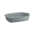 Emile Henry Fırın Kabı Dikdörtgen 36 X 23,5 Cm - Açık Gri