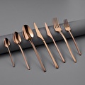 Jumbo 5500 Titanyum Bronz 12 Kişilik 84 Parça Çatal Kaşık Bıçak Seti