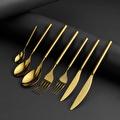 Jumbo 6000 Roller Titanyum Mat Gold 12 Kişilik 84 Parça Çatal Kaşık Bıçak Takımı