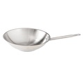 Jumbo Strong Paslanmaz Çelik 28 cm İndüksiyon Tabanlı Wok Tava
