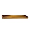 Jumbo Capella Mat Gold Dikdörtgen Servis Tepsisi 40x13 cm