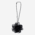 Flying Tiger Copenhagen Siyah Çiçekli Choker Kolye