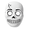 Flying Tiger Copenhagen Karanlıkta Parlayan Beyaz Kuru Kafa Maskesi