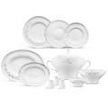 Jumbo Lace Leaf 62 Parça 12 Kişilik Yemek Takımı