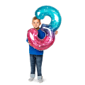 Flying Tiger Copenhagen Pembe Mavi Parlak 3 Numaralı Folyo Balon
