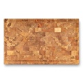 Jumbo Rustik Natural Kesme Tahtası 50x30 cm