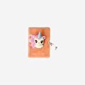 Flying Tiger Copenhagen Unicorn Desenli Peluş Kapaklı A5 Defter