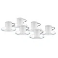 Jumbo Merse 6 Kişilik Kahve Fincan Takımı Platin