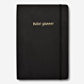 Flying Tiger Copenhagen A5 Bullet Planlayıcı Defter Siyah