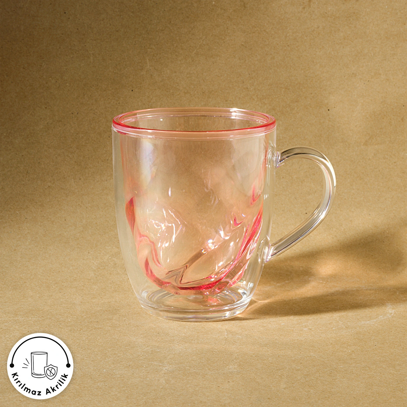 Karaca Karya Akrilik Kupa 360 Ml Pembe - Karaca Karaca 2 Al 1 Öde