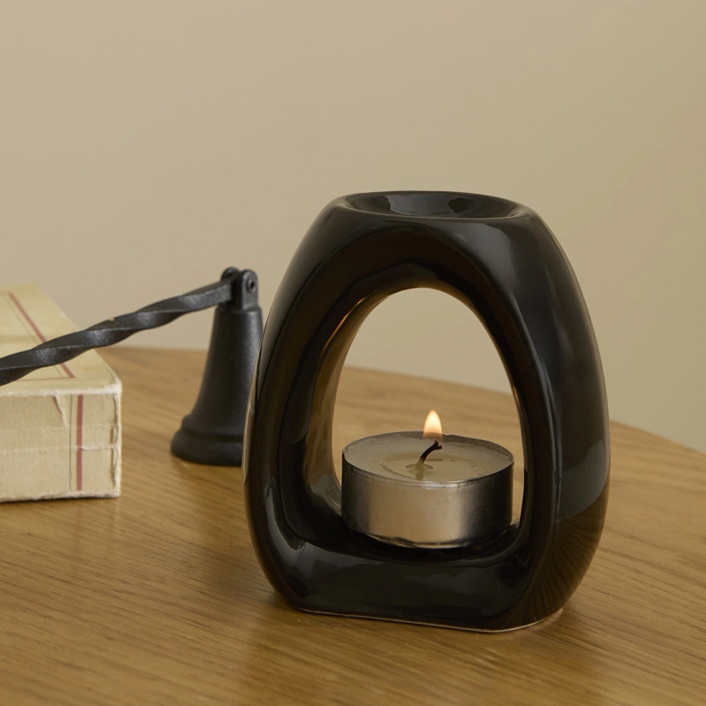 Karaca Home Glossy Buhurdanlık Siyah - Karaca Karaca 2 Al 1 Öde