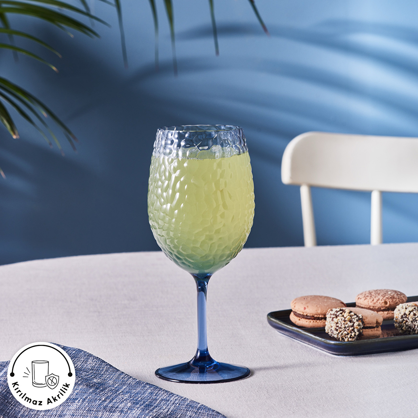 Karaca Amalfi Akrilik Kadeh 590 ml Marine Blue - Karaca Karaca 2 Al 1 Öde