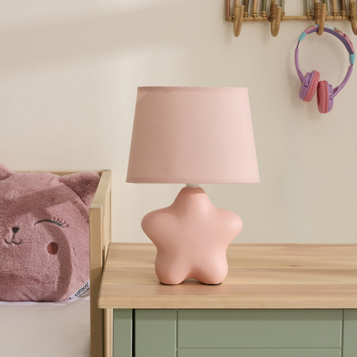 Karaca Home Little Star Abajur Pembe - Karaca 2 Al 1 Öde