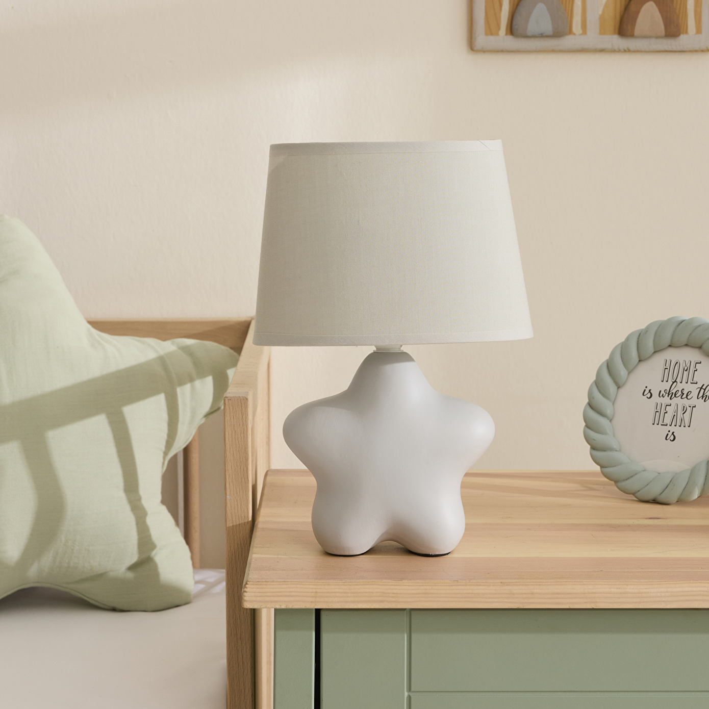 Karaca Home Little Star Abajur Gri - Karaca Karaca 2 Al 1 Öde