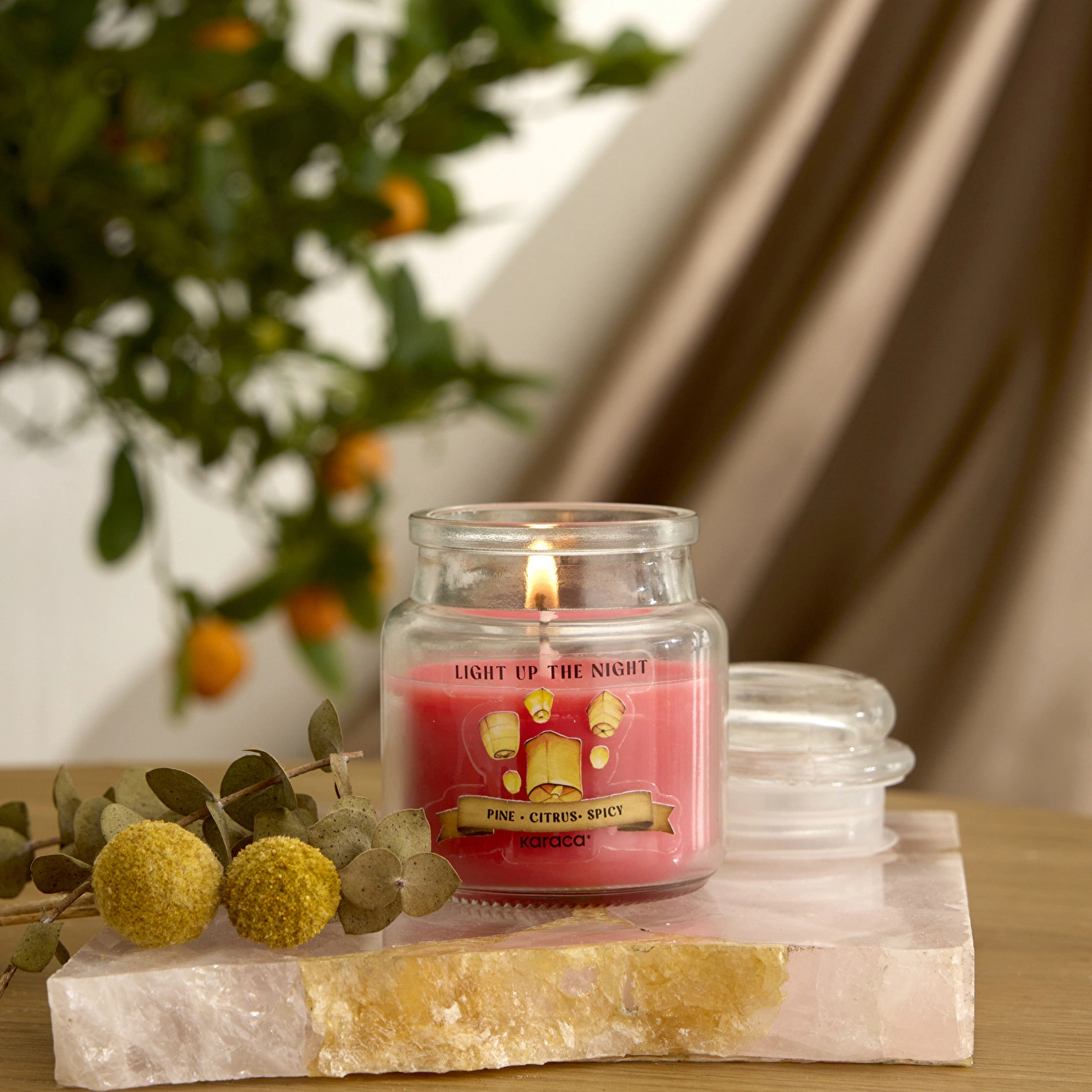 Karaca Home Terapi Focus Gece Işığı Kokulu Mum 65 gr - Karaca 2 Al 1 Öde