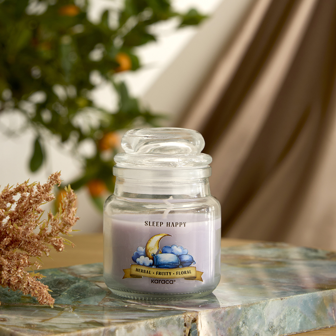 Karaca Home Terapi Calm Mutlu Uykular Kokulu Mum 65 Gr - Karaca 2 Al 1 Öde