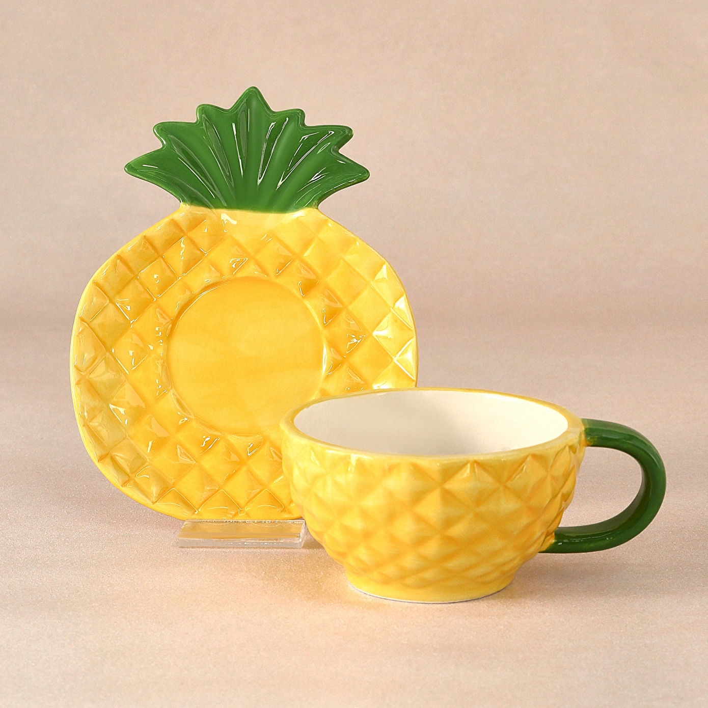 Karaca Pineapple Çay Fincanı 185 ml - Karaca Karaca 2 Al 1 Öde