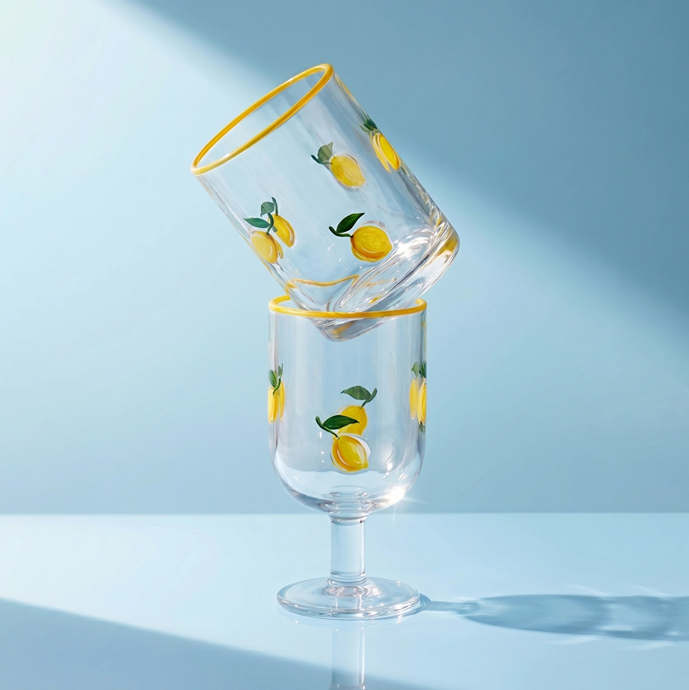 Karaca Lemon Kadeh 390 ml Sarı - Karaca Karaca 2 Al 1 Öde