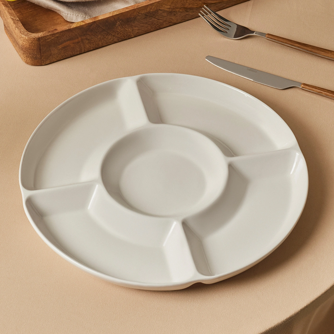 Karaca Basic Bölmeli Sunumluk 30 cm - Karaca Karaca 2 Al 1 Öde