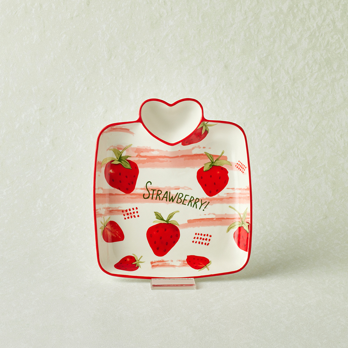 Karaca Strawberry Kalpli Sunumluk 19 cm - Karaca Karaca 2 Al 1 Öde