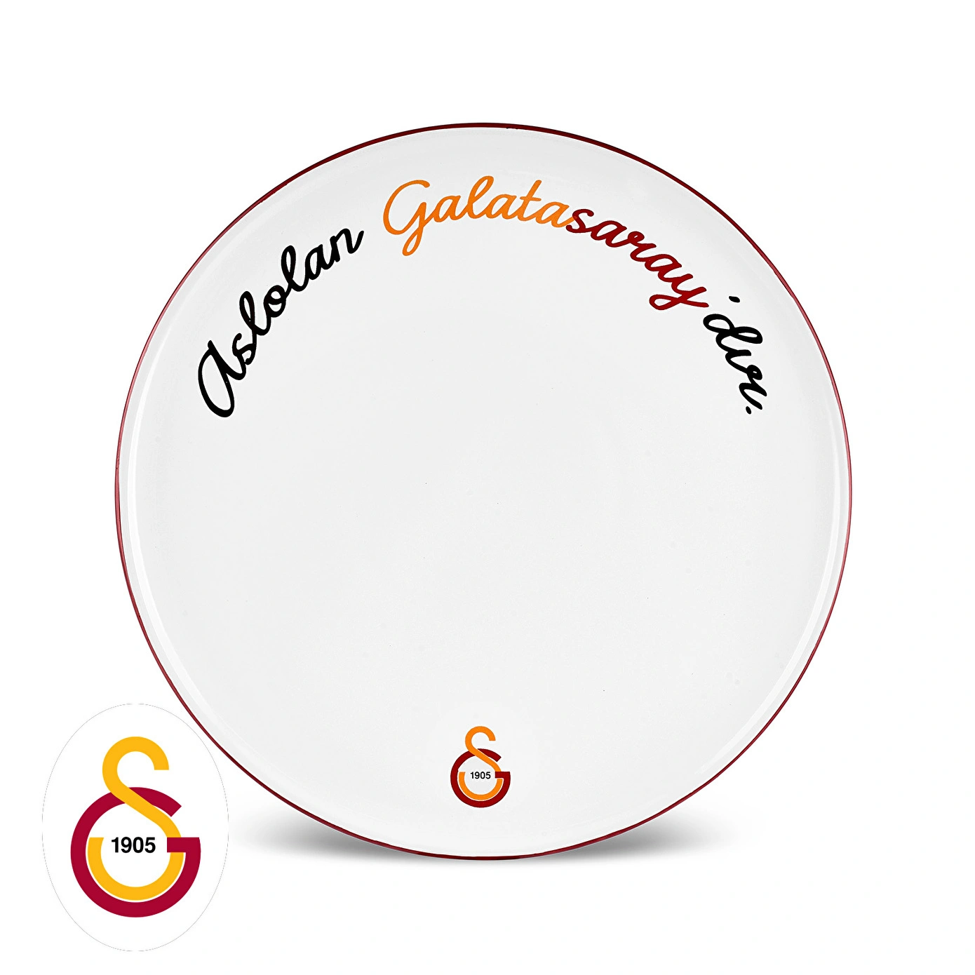 Karaca x Galatasaray Lisanslı Pizza Tabağı 32 cm - Karaca 2 Al 1 Öde